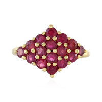 Madagascar Ruby Silver Ring