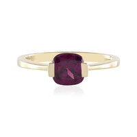 9K Magenta Garnet Gold Ring