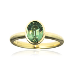 9K Mint Kyanite Gold Ring (CUSTODANA)