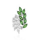 Green apatite Silver Pendant