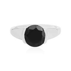 Black Onyx Silver Ring