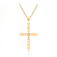 Welo Opal Silver Necklace