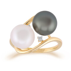 9K Akoya Pearl Gold Ring (TPC)