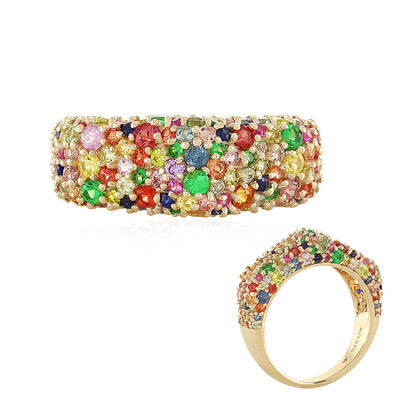 9K Fancy Sapphire Gold Ring (Adela Gold)