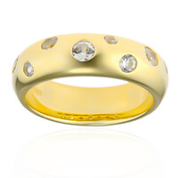 Zircon Silver Ring(Adela Silber)