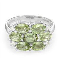 Paraiba Tourmaline Silver Ring