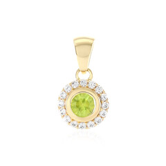 9K Sphene Gold Pendant