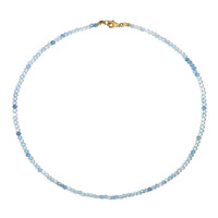 Brazilian Aquamarine Silver Necklace