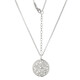 White Topaz Silver Necklace (Adela Silber)