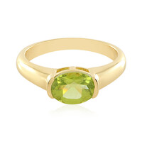 Peridot Silver Ring