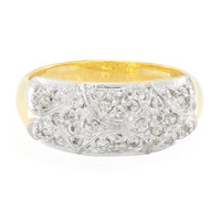 White Sapphire Silver Ring