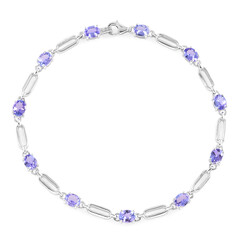 Tanzanite Silver Bracelet