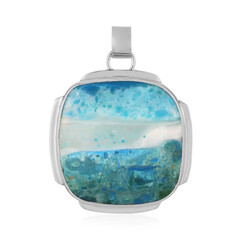 Atacama Opal Silver Pendant (Bali Barong)
