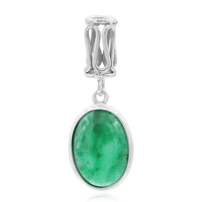 Green Agate Silver Pendant (Nan Collection)