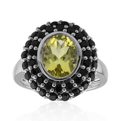 Ouro Verde Quartz Silver Ring