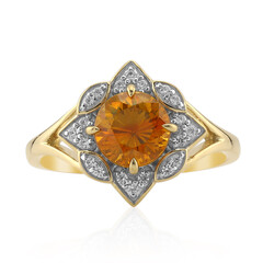9K Sphalerite Gold Ring