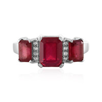 Madagascar Ruby Silver Ring