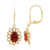 Madeira Citrine Silver Earrings