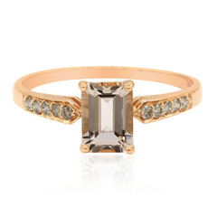 9K Morganite Gold Ring