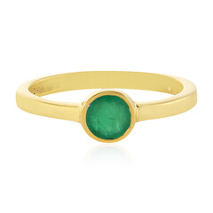 Socoto Emerald Silver Ring