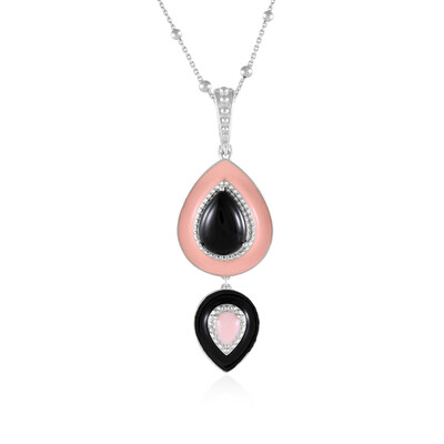 Black Onyx Silver Necklace (Dallas Prince Designs)