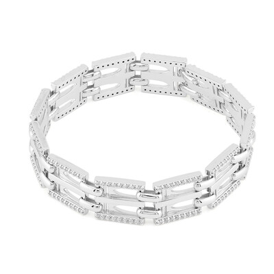 Zircon Silver Bracelet (Remy Rotenier)