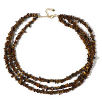 Tiger´s Eye Silver Necklace