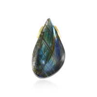 Labradorite Silver Pendant