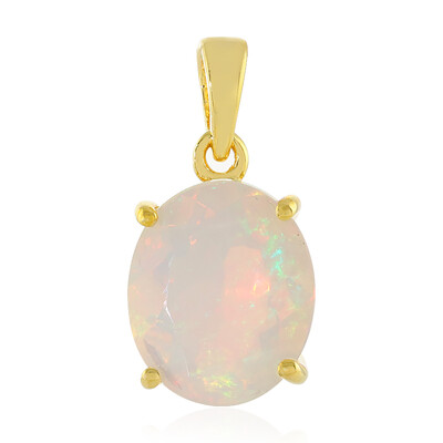 Welo Opal Silver Pendant