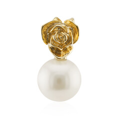 9K White Freshwater Pearl Gold Pendant (TPC)