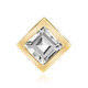 White Topaz Silver Pendant (MONOSONO COLLECTION)