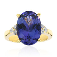 18K AAA Tanzanite Gold Ring (CIRARI)