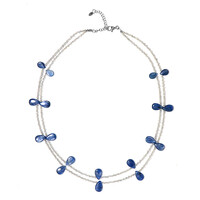 Kyanite Silver Necklace