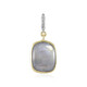 9K Green Maniry Labradorite Gold Pendant