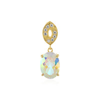 Moonlight Topaz Silver Pendant
