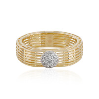9K I1 (I) Diamond Gold Ring (Ornaments by de Melo)