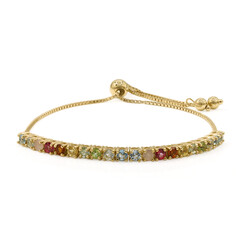 Swiss Blue Topaz Silver Bracelet