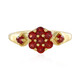 Tanzanian Ruby Silver Ring (Adela Silber)