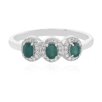 Grandidierite Silver Ring