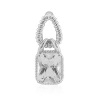 Herkimer Diamond Quartz Silver Pendant (Pallanova)