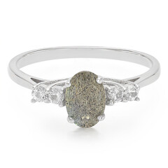 Labradorite Silver Ring