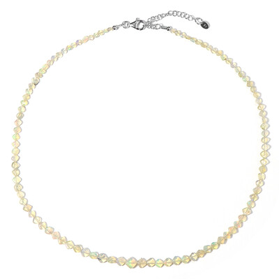 Welo Opal Silver Necklace