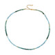 Grandidierite Silver Necklace