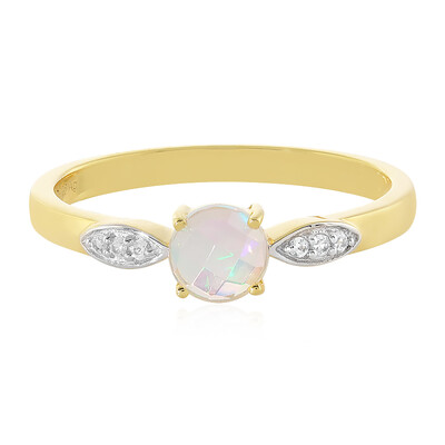 Welo Opal Silver Ring