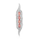 Tanzanian Ruby Silver Pendant