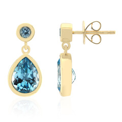 9K Marambaia Topaz Gold Earrings