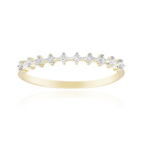 9K SI1 (G) Diamond Gold Ring