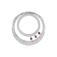 Tanzanian Ruby Silver Pendant