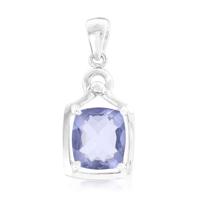 Colour Change Fluorite Silver Pendant