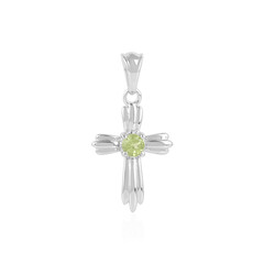 Peridot Silver Pendant